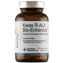 KENAY Kwas R-ALA Bio-Enhanced , 60 kaps. ->
