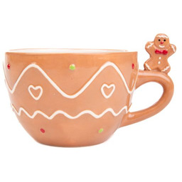 Kubek Świąteczny z uchem Homla BISCOTTO 400ml -