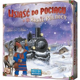 REBEL Gra planszowa Wsiąść do Pociągu Kraje Północy