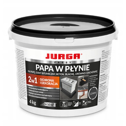 Papa w płynie wodoodporna Jurga 4 kg Czarna