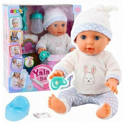 Lalka bobas z dźwiękiem 35cm