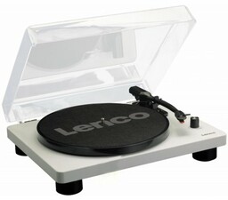 LENCO Gramfon LS-50GY Szary, Półautomatyczny, Napęd paskowy, USB,