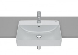 ROCA A32753S630 INSPIRA SQUARE Umywalka półblatowa 550x420 FINECERAMIC