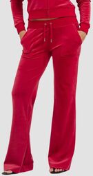 JUICY COUTURE Czerwone damskie spodnie dresowe Layla Low