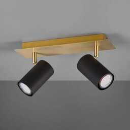 Trio Lampa sufitowa z regulacją MARLEY 802400280 czarna