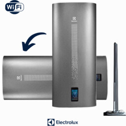 Podgrzewacz wody szary 50L montaż pion i poziom