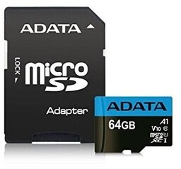 ADATA Premier microSDXC 64GB 100R/25W UHS-I Class 10