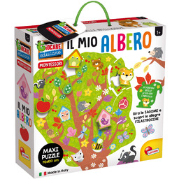 Liscianigiochi 80144 Montessori il Mio Albero Maxi Puzzle,