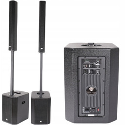 Aktywny Zestaw Nagłośnieniowy 400W Rms Bluetooth Dsp 12