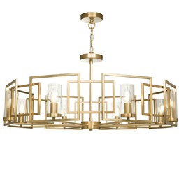 LAMPA wisząca BOWI H009PL-08G Maytoni metalowa OPRAWA szklane