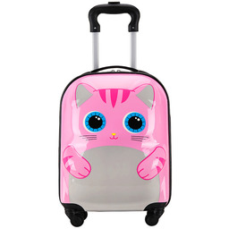 Ikonka Walizka twarda kabinowa mała polipropylen KX3963_3 20