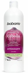 Cebulowy szampon do włosów, BABARIA, 600 ml