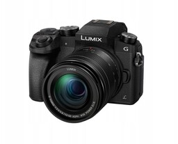 Panasonic LUMIX DMC-G7M + 12-60mm Czarny + kurs