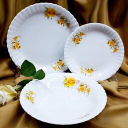973 Serwis Obiadowy 6/18 Golden Rose Iwona Chodzież