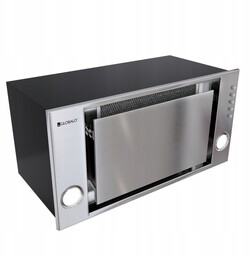 Okap Kuchenny Do Zabudowy Podszafkowy 60 cm Inox