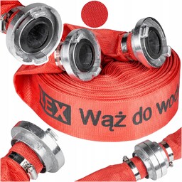 Wąż Strażacki 2"30m Mocny Trwały do pompy wody