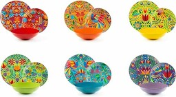 Excelsa Mexican Flowers serwis obiadowy, 18 sztuk, porcelana