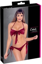 Bra and Briefs red L/XL