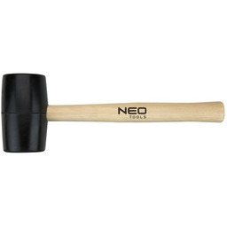 NEO TOOLS 25-064 Młotek gumowy Drewno, Ø: 72[mm]