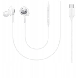 Zestaw stereo Samsung EO-IC100BW AKGbiały/white Usb-c