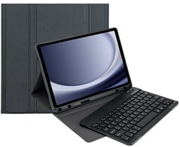 CELLLINE Etui na Galaxy Tab A9+ Czarny Klawiatura