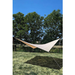 Płachta Biwakowa Kwadratowa CanvasCamp 3.8 M