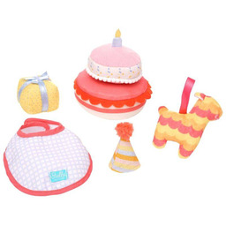 Komplet urodzinowy dla lalek Baby Stella 160970-Manhattan Toy,