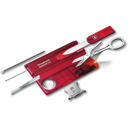 Victorinox Taschenmesser Swiss Card Lite (13 Funktionen, LED-Licht,