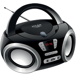 Boombox Radio CD Fm Przenośne Kuchenne Usb Aux