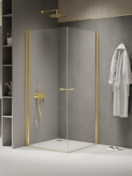 New Trendy New Soleo Light Gold kabina kwadratowa
