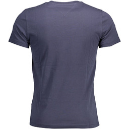 NIEBIESKI T-SHIRT MĘSKI Z KRÓTKIM RĘKAWEM TOMMY HILFIGER