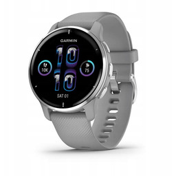 Smartwatch Garmin Venu 2 Plus srebrny
