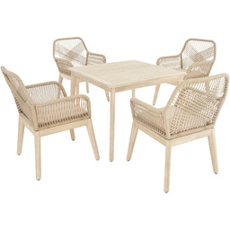 Zestaw mebli ogrodowych Tarato - Beżowy