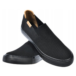 Damskie trampki Big Star wsuwane tenisówki RR274716 czarny