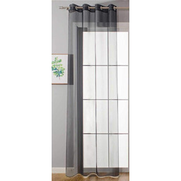 Gardinenbox Zasłona z oczkami przezroczysta Uni firanka Stores