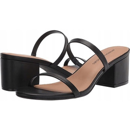 Amazon Essentials Klapki na Obcasie Czarne Wsuwane 39