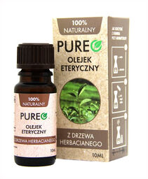 Pureo, olejek eteryczny z drzewa herbacianego, 10 ml