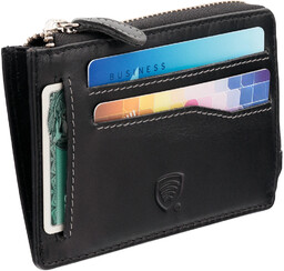 Małe etui na karty kredytowe i pieniądze -
