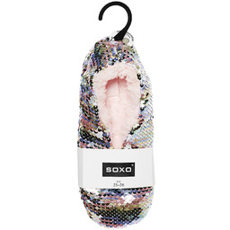 Baleriny Soxo 17588 Cekiny pastelowe