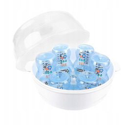 Sterylizator Mikrofalowy Do Butelek 6 Sztuk 4 Minuty