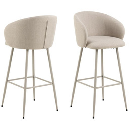 Hoker do kuchni Eleanor, beżowy (08178), szare nogi