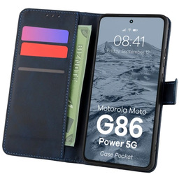 Bizon Etui z klapką Case Pocket do Motorola