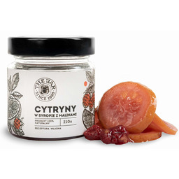 Cytryny w syropie z malinami 210 g The
