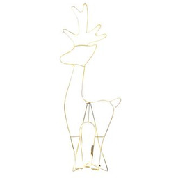 Renifer LED neon 600 led 115 cm stojący