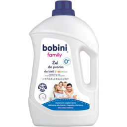 BOBINI Żel do prania Family 2500 ml Uniwersalny