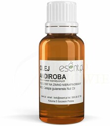 Olej Andiroba nierafinowany, zimnotłoczony, Esent, 20 ml