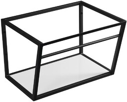 SKA konsola pod umywalkę z półką 600x400x460mm, czarny
