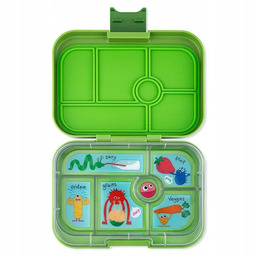 Yumbox Classic śniadaniówka dla dziecka, Matcha Green Funny