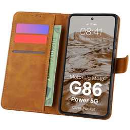 Bizon Etui z klapką Case Pocket do Motorola