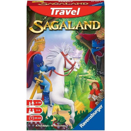 Ravensburger Sagaland Gra Planszowa, Wielokolorowy, 2-4 graczy, wiek